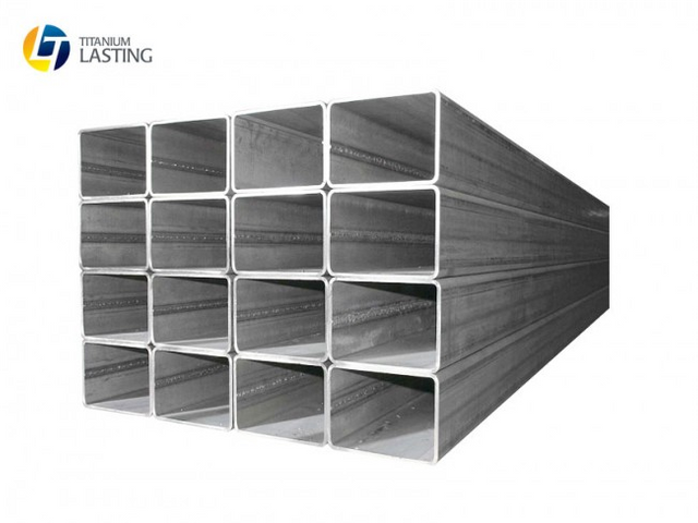 Титановая прямоугольная труба или труба