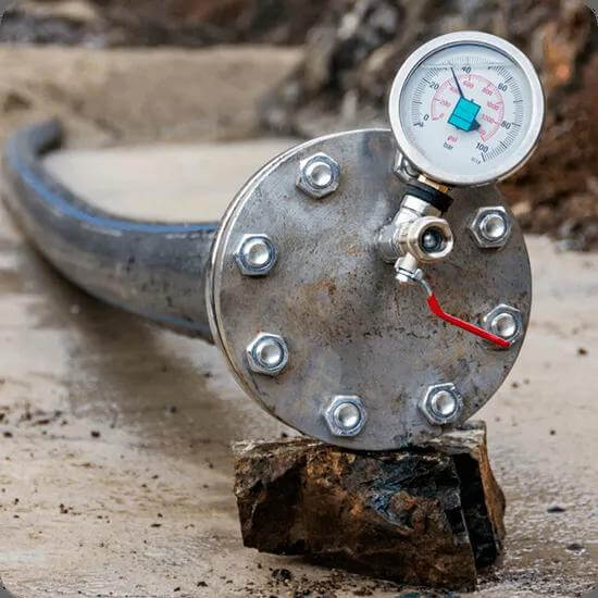 Inspe&ccedil;&atilde;o Hidrost&aacute;tica